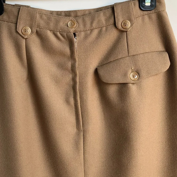 VANUTI Toronto Vtg Lined Skirt Camel Size XS/S - Picture 5 of 10